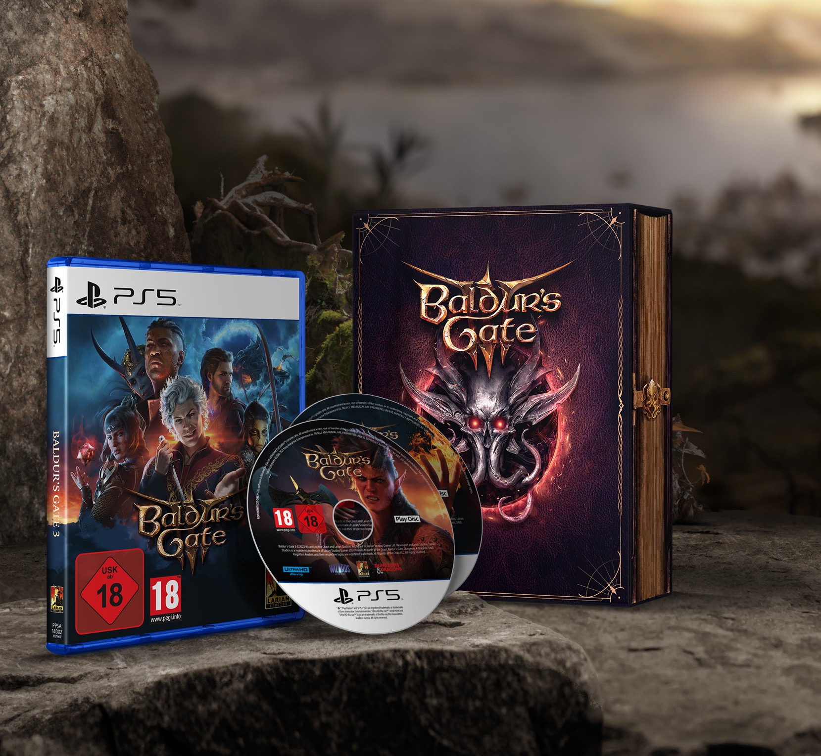 Larian Merch Store- Baldur's Gate 3 - Deluxe Edition PS5